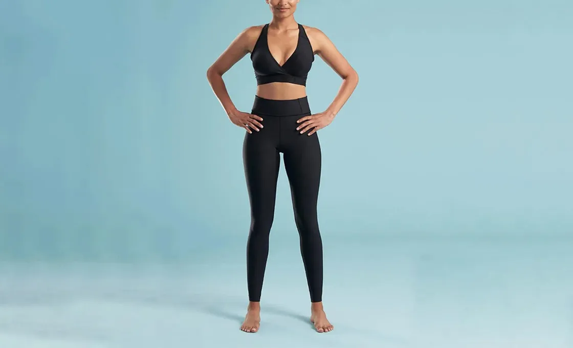 fitness leggings manufacturing with premium quality fabric