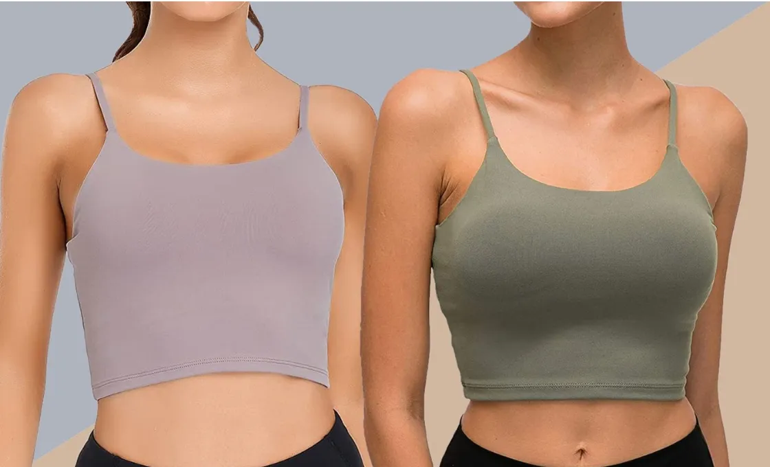 Padded Sports Bra Manufacturing with various kind of fabric