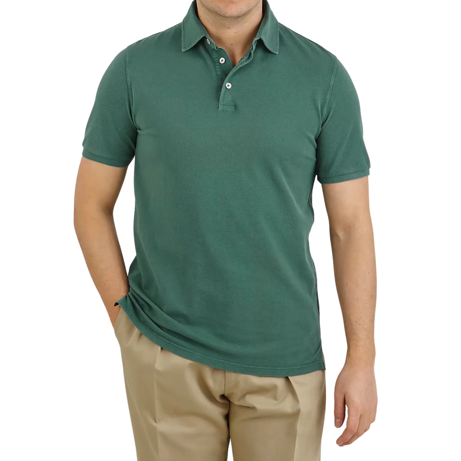 Pique Polo Shirts with trendy design