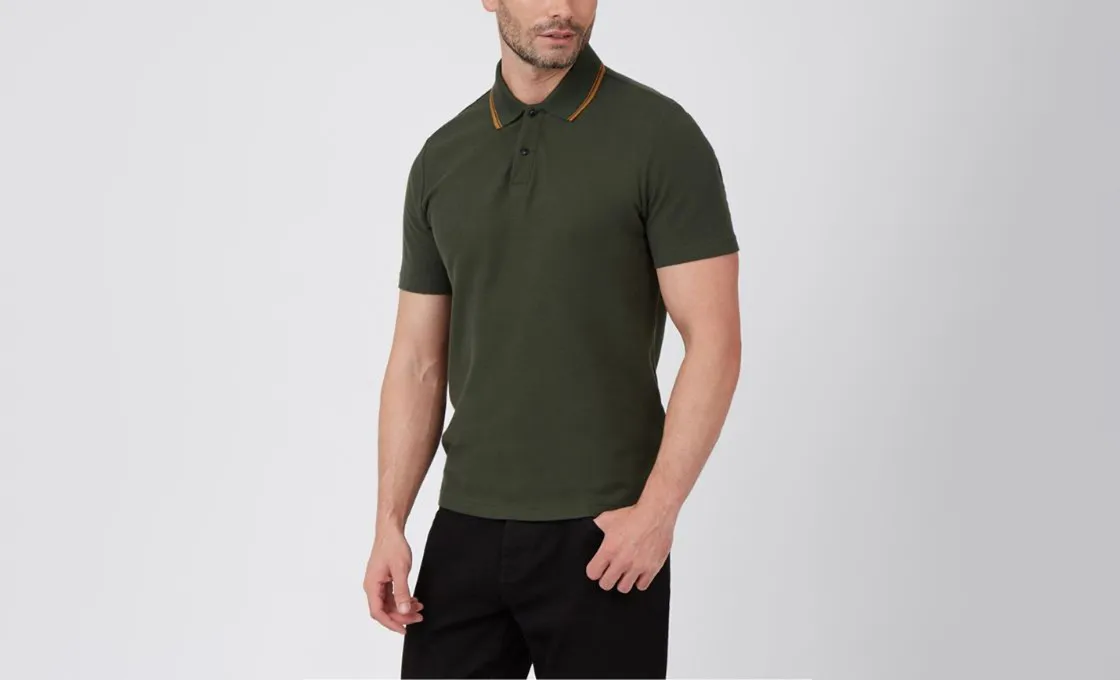 Pique Polo Shirts manufacturing service with high technology