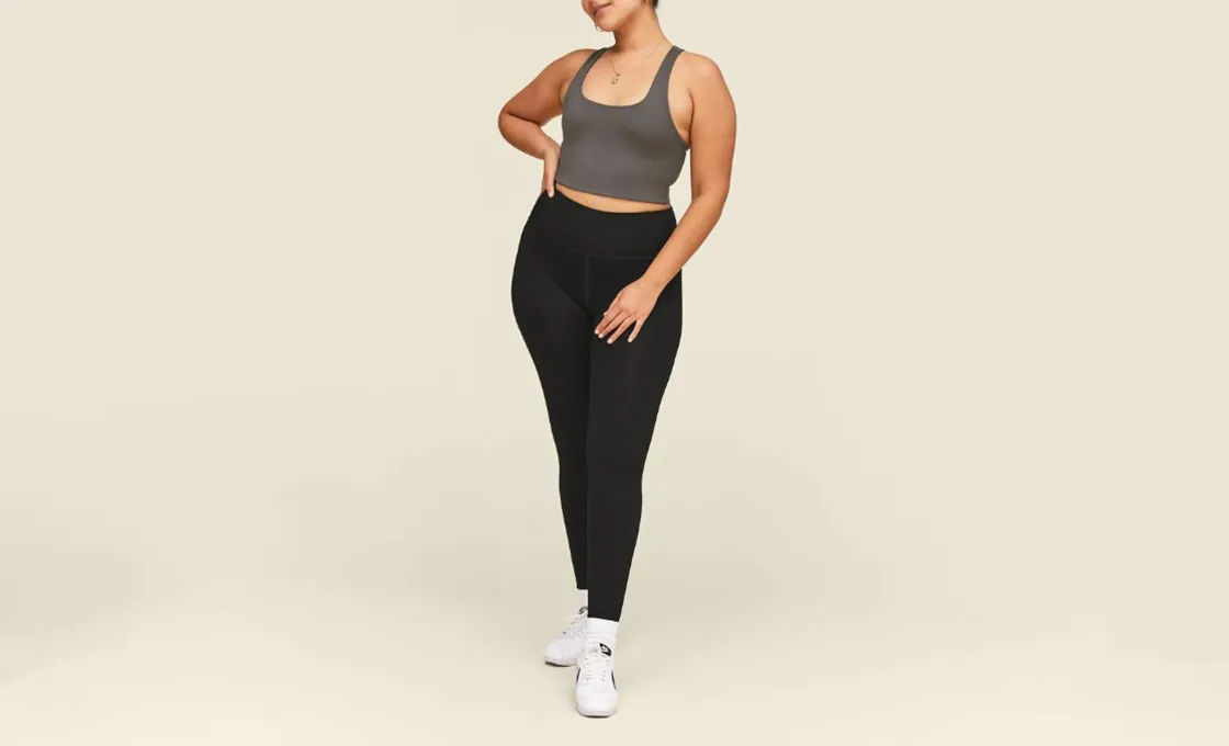 Plus Size High Waisted Leggings Manufacturing with Sustainability