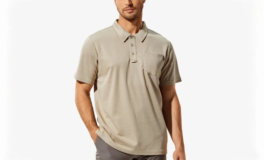 Slim Fit Polo Shirts manufacturing service with supply chain management