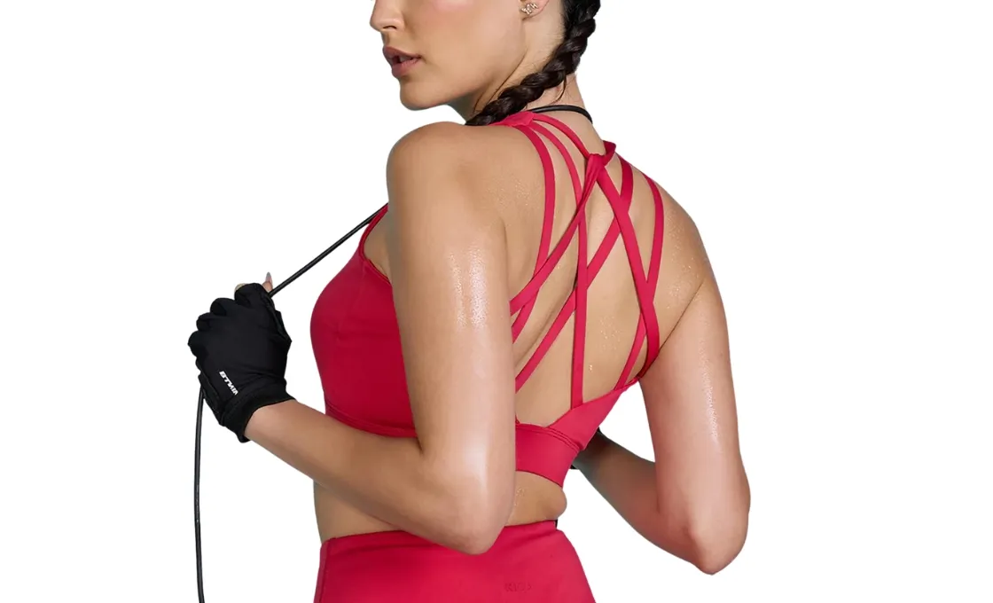 Strappy Sports Bra Sports Bra Manufacturing with Long Term Experience