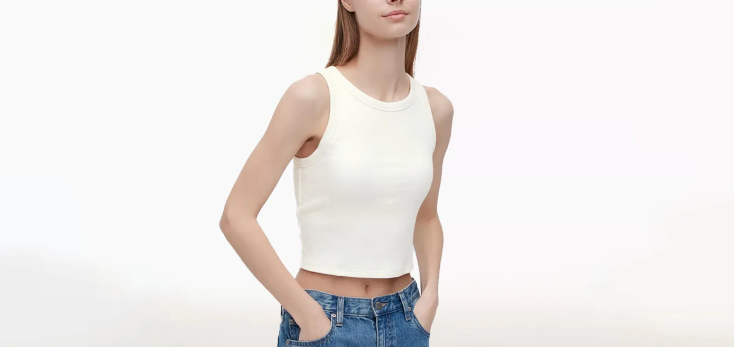 stylish casualwear top custom crop top manufacturing