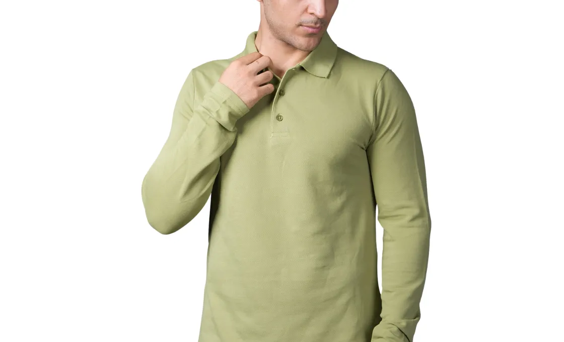 Long Sleeve Polo Shirts manufacturing with stylish designs