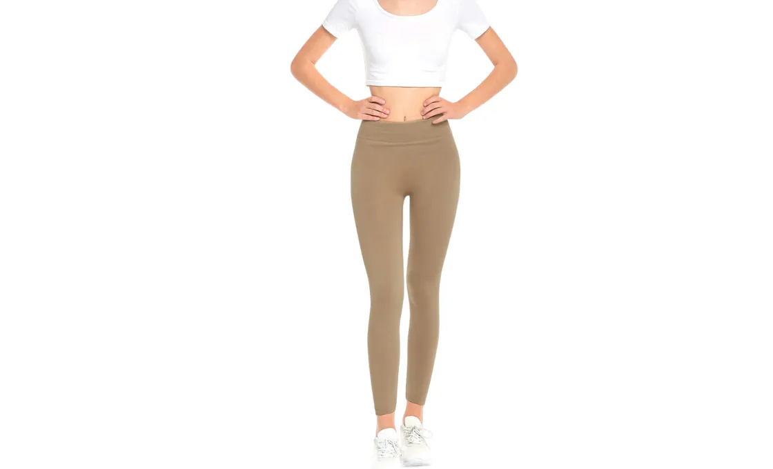 Nude Color Leggings manufacturing with time delivery