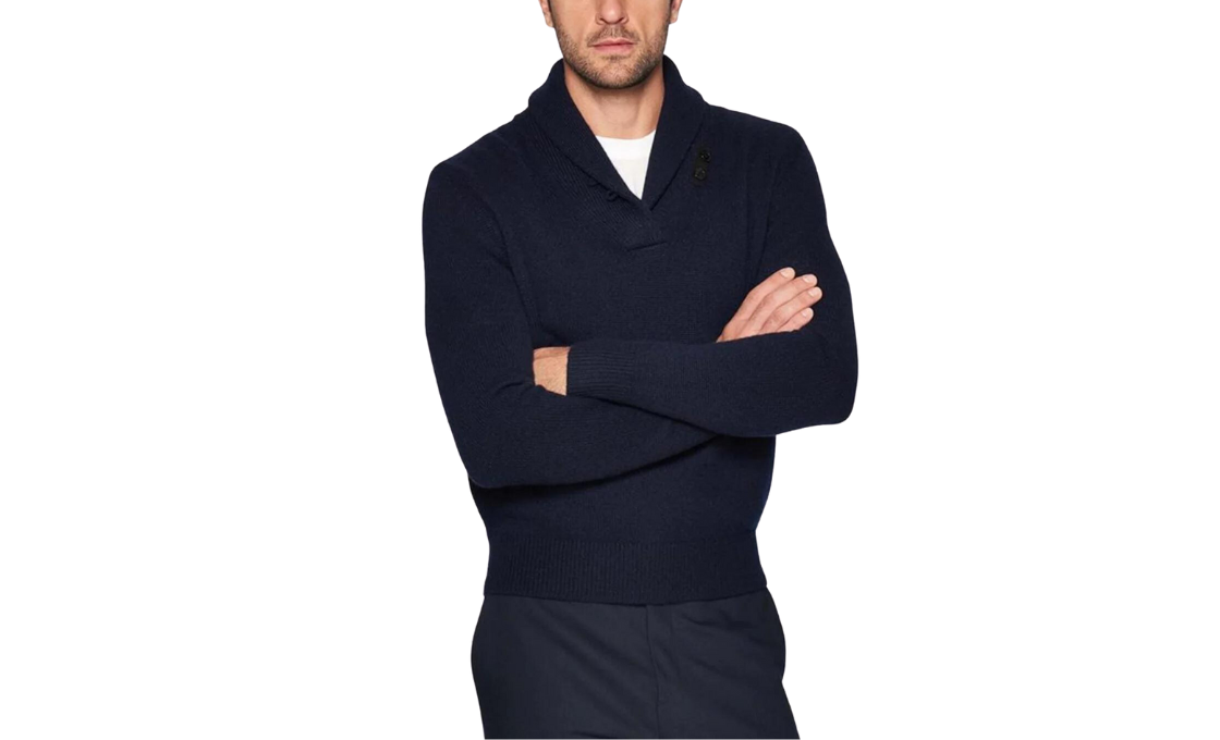 Shawl Collar Sweater manufacturing with timely delivery