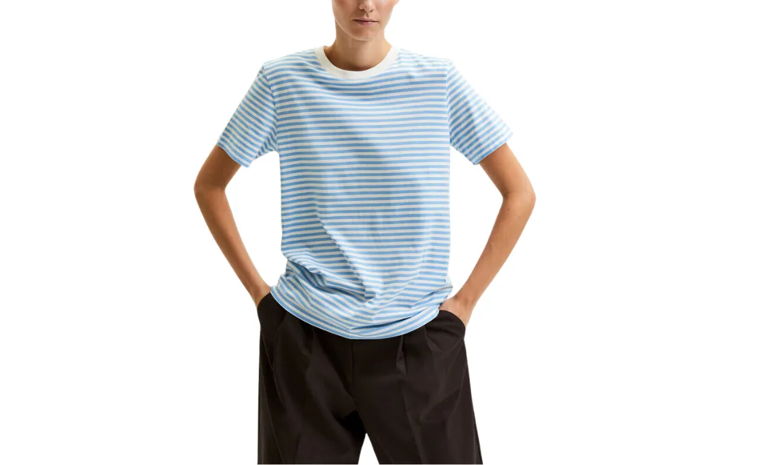 Striped T-shirt manufacturing with OEM service