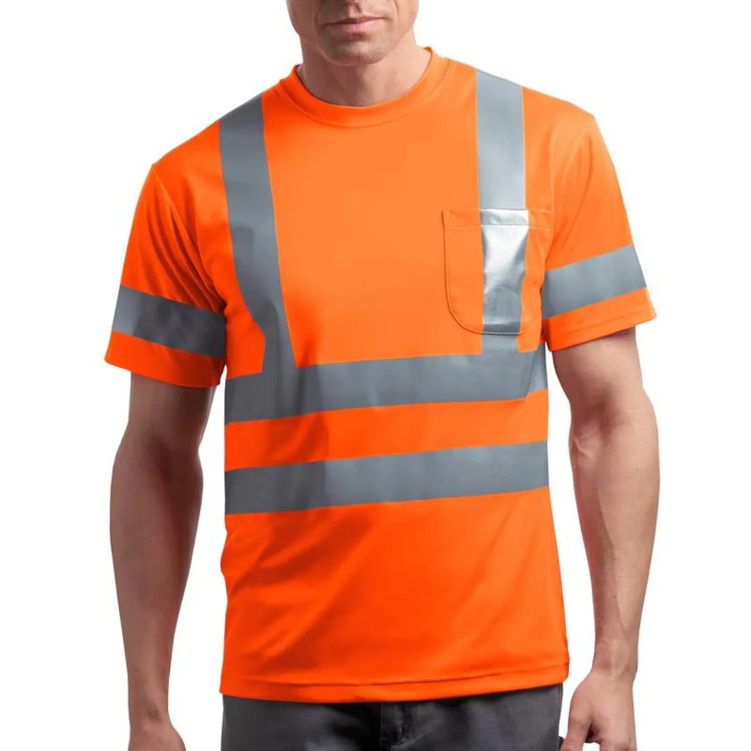 Hi-Vis T-shirt manufacturing with high quality