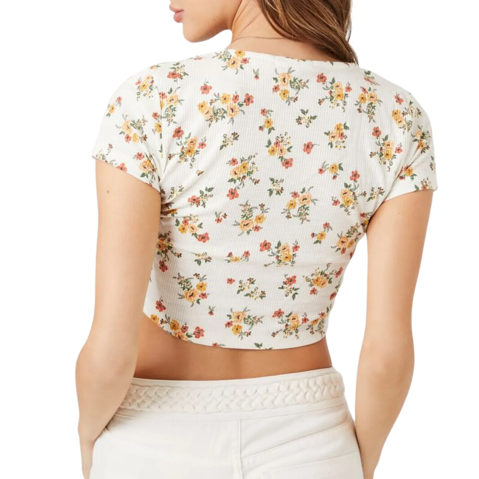 Printed Crop Top manufacturing with superior quality