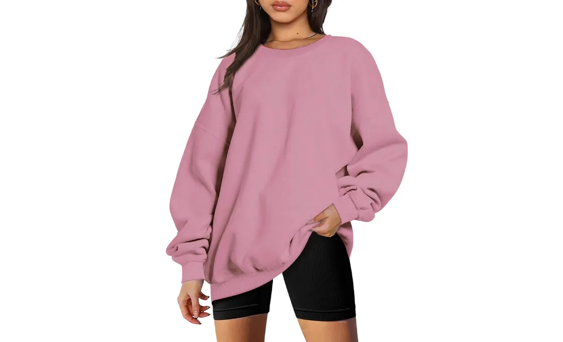 Crew Neck Pullover Sweatshirt Manufacturer OEM service 