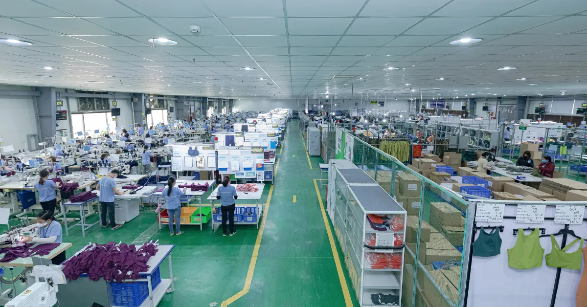 Clothing production facility thygesen textile vietnam