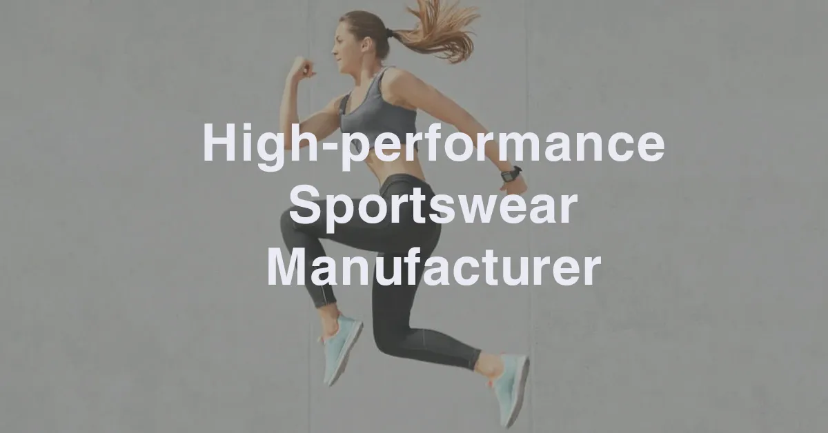 Thygesen: Setting the standard in high-performance sportswear manufacturing. Experience the difference with our