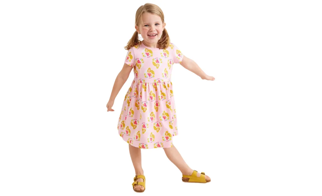 Custom Girls Printed Dresses with Premium Fabrics